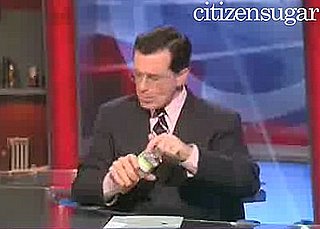 Stephen Colbert Pledges Not to Drink a Drop of Water